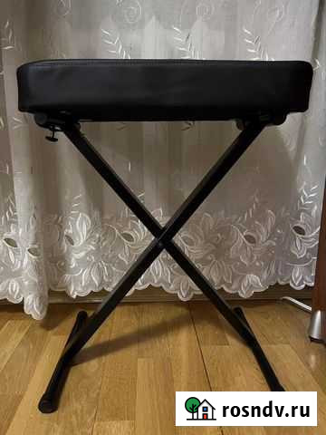 Банкетка для пианино черная новая Владимир - изображение 1
