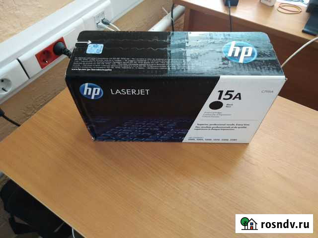 Картриджи HP LaserJet C7115A (15A) оригинальный Новосибирск - изображение 1