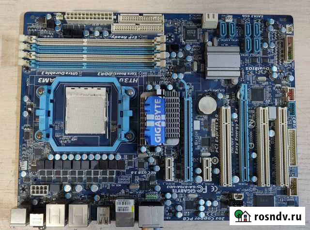 Мат. плата Gigabyte GA-870A-UD3(AM3,DDR3, USB3.0) Красноярск - изображение 1