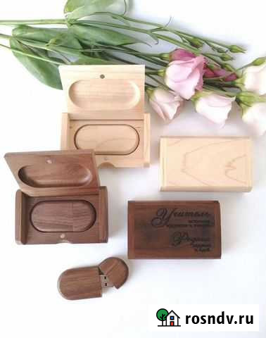 Деревянная флешка Калининград - изображение 1