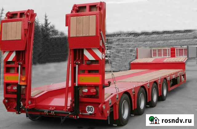 Полуприцеп трал (тяжеловоз) Kassbohrer LB4E, 2021 Сургут - изображение 1