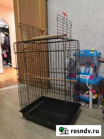 Клетка для среднего попугая Вилючинск - изображение 1