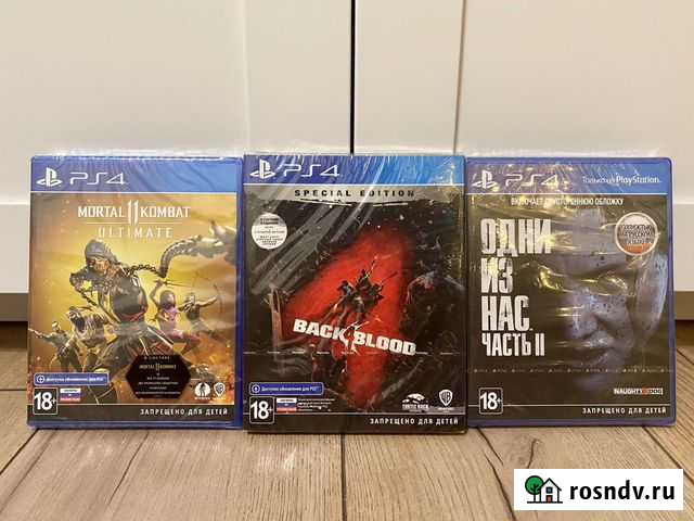 Mortal Kombat Back 4 Blood Одни из Нас 2 на PS4 Иваново - изображение 1
