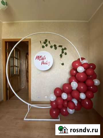 Арка круглая, прямоугольная, стойки, фотозона Красноярск - изображение 1