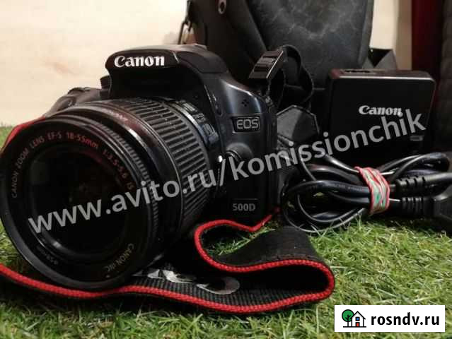 Canon D500+ Объектив 18-55mm+ Сумка Челябинск - изображение 1