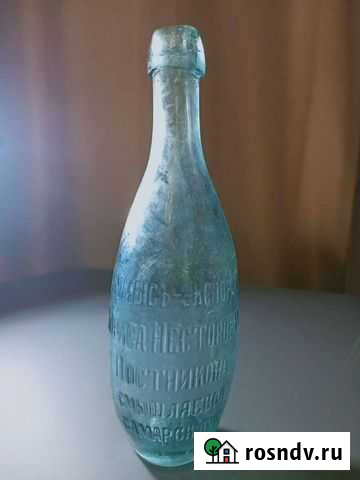 Старинная бутылка кумысъ-экспортъ Постникова Санкт-Петербург - изображение 1