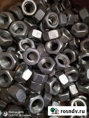 Гайки оцинкованые Белгород - изображение 1