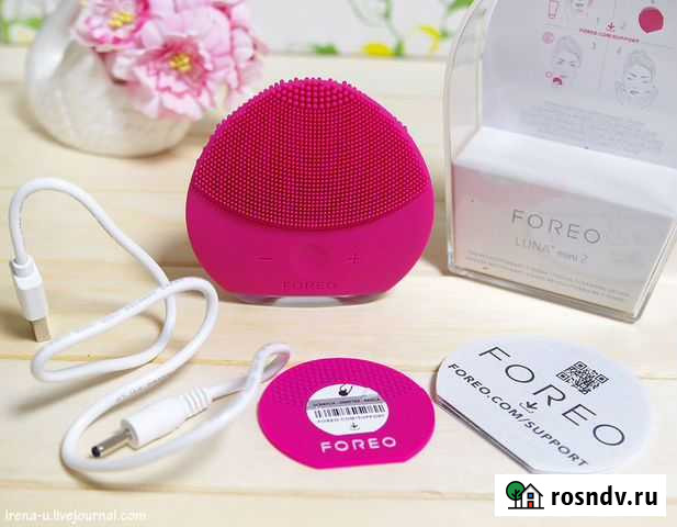 Щетка-массажер для очищен.лица Foreo Luna 2miniusb Курск - изображение 1