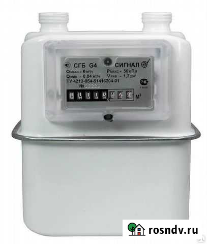 Счетчик газа сгб-G4 (Тип-0,4) Киров - изображение 1