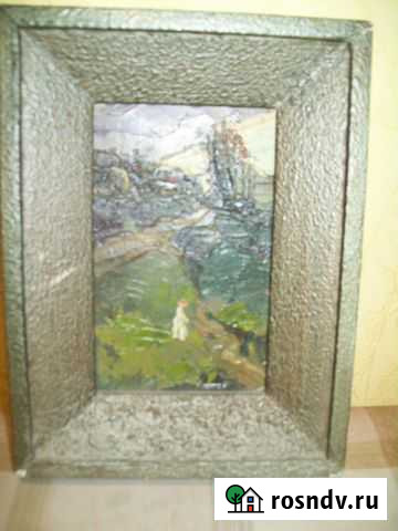 Картина В саду Е.Гуров Ростов-на-Дону - изображение 1