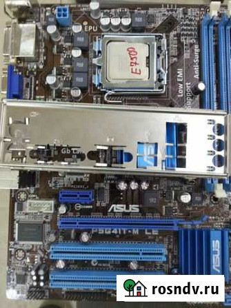 Материнская плата asus P5G41T-M LE Сокет LGA775 Екатеринбург - изображение 1
