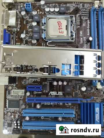 Материнская плата asus P5G41T-M LE Сокет LGA775 Екатеринбург - изображение 1