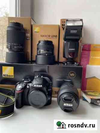 Зеркальный фотоаппарат Nikon d3200 VR 18-55 Kit +2 Иваново
