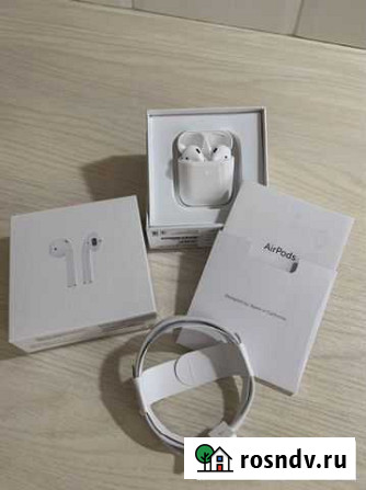 Беспроводные наушники apple airpods новые Ульяновск - изображение 1