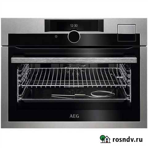 Компактный духовой шкаф AEG KSM892220M Мвидео Москва - изображение 1