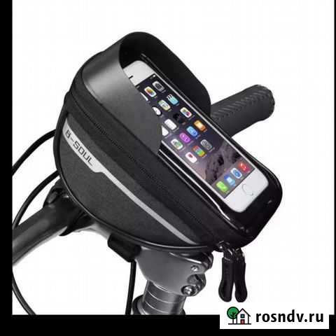 Сумка держатель для телефона на руль Ижевск - изображение 1
