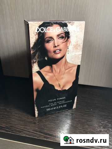 Духи / парфюм dolce & gabbana pour femme 100 мл Подольск - изображение 1