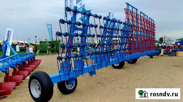 Штригельная борона. Сцепка борон Волга 15 метров Энгельс - изображение 1