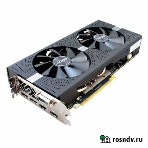Видеокарта rx 580 sapphire+nitro 4 gb Улан-Удэ - изображение 1