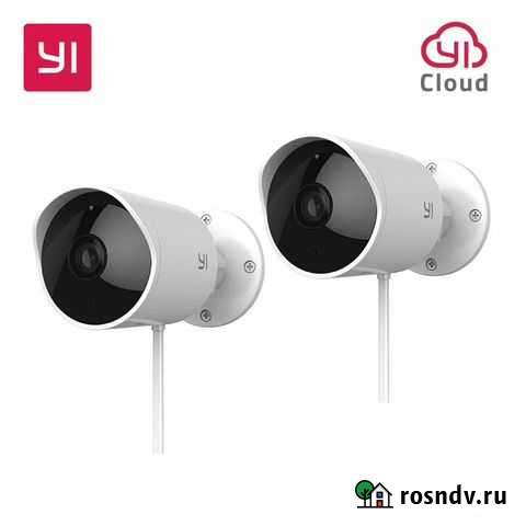 Новый набор из 2-х Камер Xiaomi YI Outdoor Camera Ростов-на-Дону - изображение 1