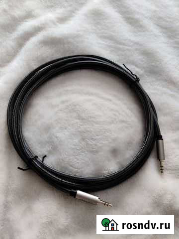 Кабель (AUX) 3.5 jack ugreen AV-125, 3m Обнинск - изображение 1