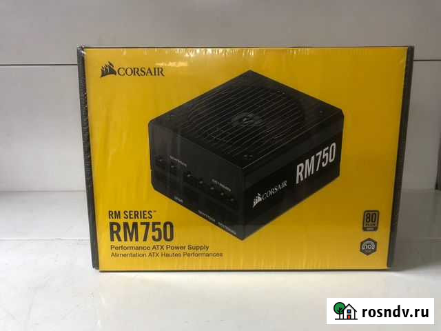 Блок питания Corsair RM750 750W (CP-9020195) Челябинск - изображение 1