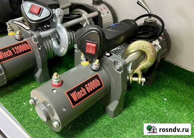 Лебедка Electric Winch 6000 lb Тюмень - изображение 1