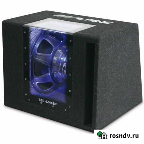 Автомобильный сабвуфер Alpine SBG-1224BP Калуга - изображение 1