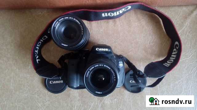Canon eos 600d kit+EF-S 55-250/4-5,6 IS II Новокузнецк - изображение 1