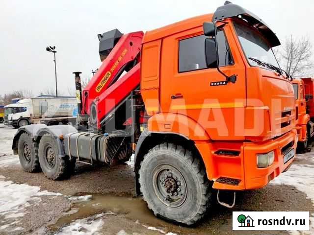 КамАЗ 53504-46 с КМУ, 2019 Набережные Челны - изображение 1