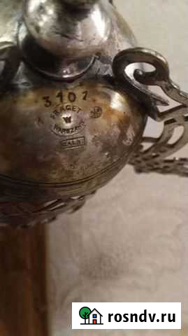 Продам Лампаду 19в. Клеймо. Fraget Находка - изображение 1