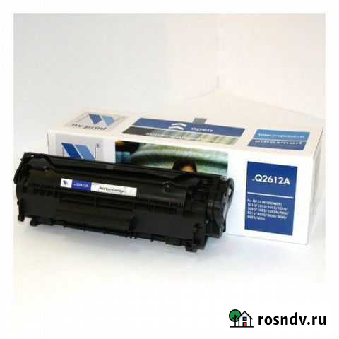 Картриджи CB436A, Q2612A, Q7553A для принтера HP Псков - изображение 1