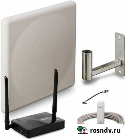 Комплект для 4G интернета (роутер+модем+антенна) Салават - изображение 1