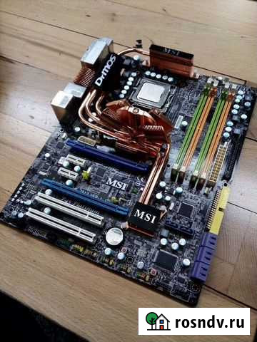 Материнская плата MSI P45 Platinum Москва - изображение 1