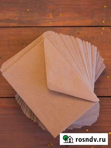 Крафтовые конверты С6/А6 Старый Оскол - изображение 1