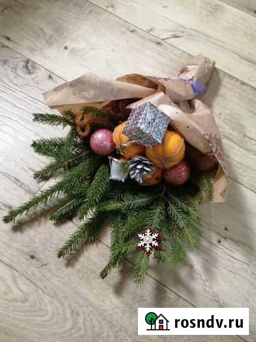 Новогодний букет,ручная работа Череповец - изображение 1
