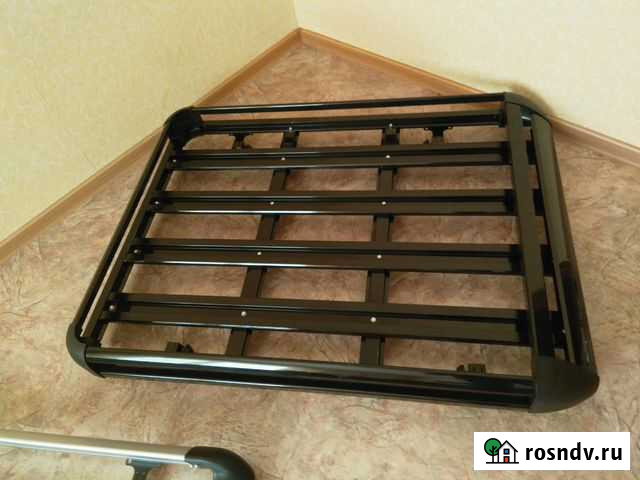 Багажник крышу автомобиля 120х95 черный Aerorack Владивосток - изображение 1