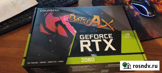 GeForce RTX 2060 NB 6 гб gddr6 192 бит Краснодар - изображение 1