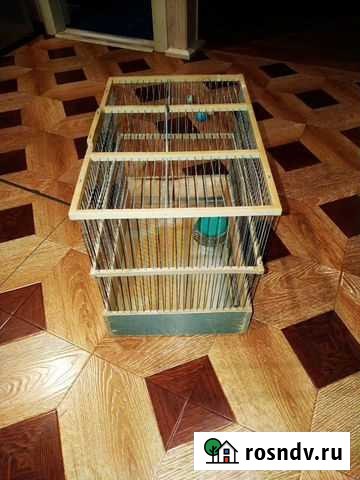 Клетка для попугая Городец - изображение 1