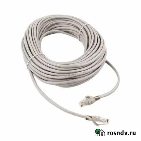 Патч-корд UTP cat.5e, медный 20м Пермь - изображение 1