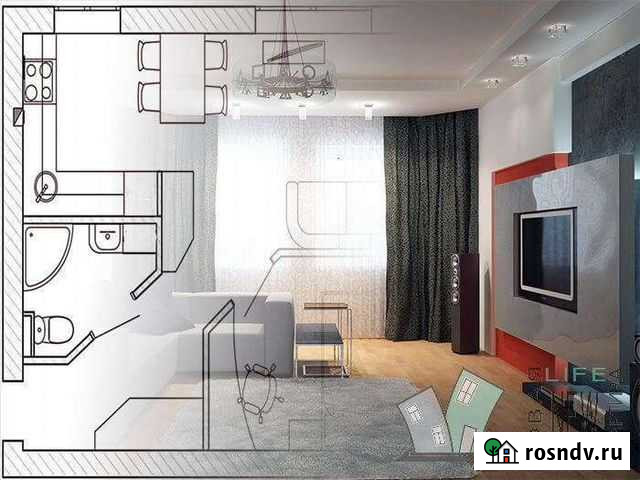 Ремонт под ключ (кроме кафеля) Горно-Алтайск - изображение 1