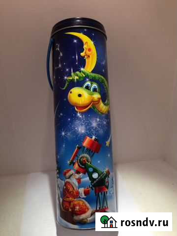 Металлический тубус для новогоднего подарка Тюмень - изображение 1