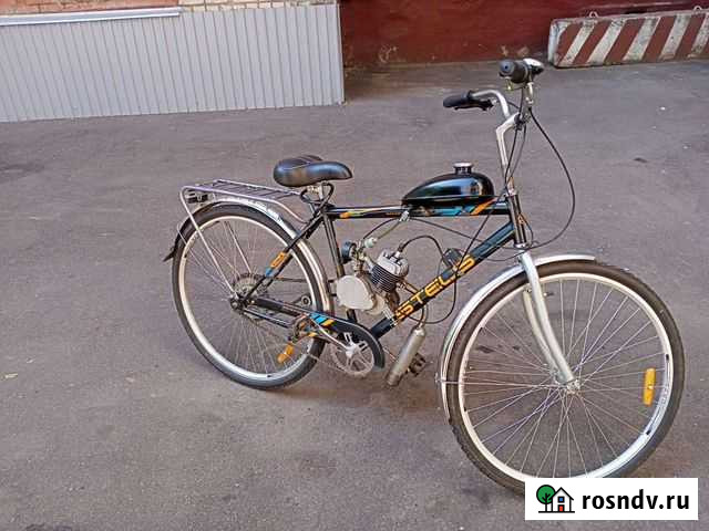 Велосипед Stels Navigator 300 Gent с мотором F80 Нижнекамск - изображение 1