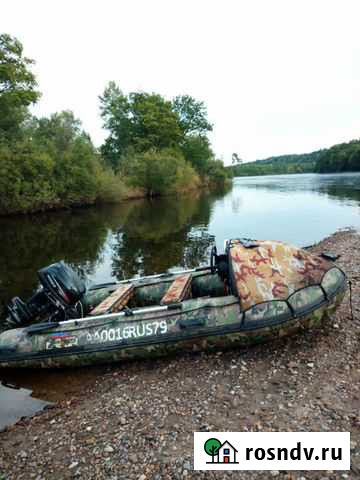 Моторная лодка Gladiator D400, мотор Hidea 30 Биробиджан - изображение 1