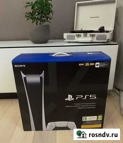 Новая) PlayStation 5 Digital Edition Чек Красноярск - изображение 1