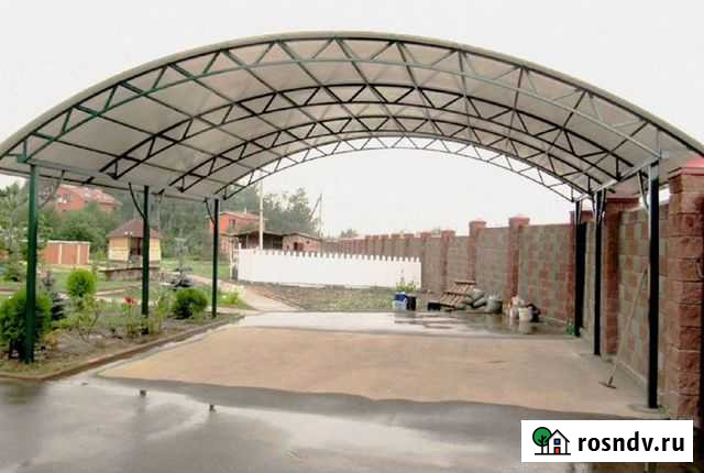 Навес для дома и дачи Приморск - изображение 1