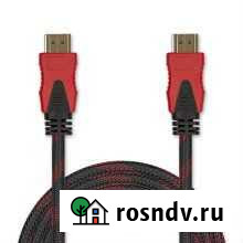 Кабель соединительный hdmi-hdmi 2 m filters, gold Ростов-на-Дону - изображение 1