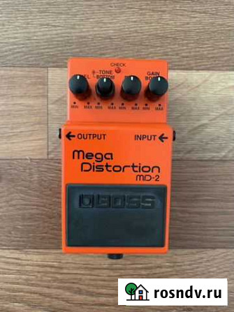 Boss MD-2. Педаль гитарная Mega Distortion Красноярск - изображение 1