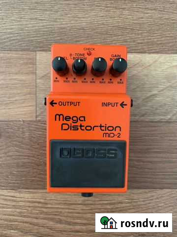 Boss MD-2. Педаль гитарная Mega Distortion Красноярск - изображение 1
