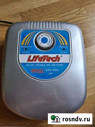 Компрессор для аквариума LifeTech Q9960 Старый Оскол - изображение 1